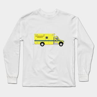 Hallandale-Beach Fire Rescue Ambulance Long Sleeve T-Shirt